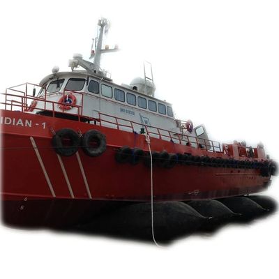 معيار ISO 14409 الأكياس الهوائية البحرية السوداء تطبيق قناة الأكياس الهوائية لإطلاق السفن