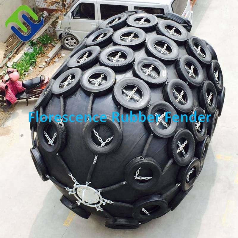 Fluorescence Floating Inflatable Dock Tire Chain Pneumatic Rubber Fender